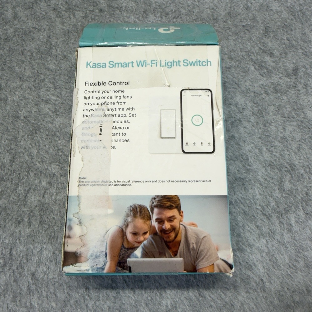 TP-LINK HS200 Smart WiFi Light Switch White Open Box - Picture 3 of 5